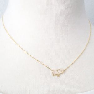Designer Gold and 925 silver Fashion Gift Necklaces Woman jewelry Necklace Long nosed elephant choker With Elegant box insect 215 XL