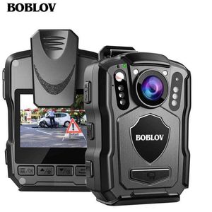 Videocamere Azione sportiva Boblov M5 Mini Camera da 4200Mah batteria da 15 ore Record Police Camera umana HD 1440p 170 Angolo Sicurezza Small Camera 128G J240514