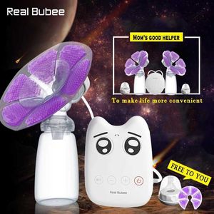 Breastpumps DIY intelligent USB electric breast pump for baby BPA without rear seat cushion breast feeding milk suction cup single and double breast pumps d240517