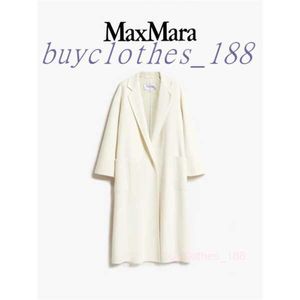 Kurtki damskie Wool Blend Coats Designer Trench Płaszcz 2024 Nowy wiosenny jesienna jesień Środkowa długość Koreańskie ubrania zimowe z paskiem MCT9