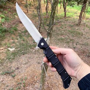 Big Hunting Folding Knives 8Cr13Mov Steel Blade Outdoor Knife Nylon Fiber EDC Survival Camping Knives Cool For Men Gift
