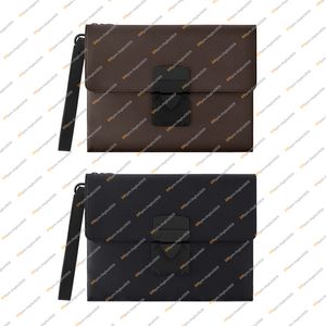 男性ファッションカジュアルデザインラグジュアリーSロックポシェットバッグクラッチバッグトートハンドバッグメッセンジャーバッグトップミラー品質M82598ポーチ財布