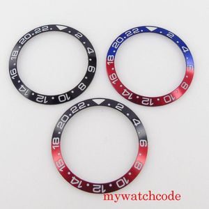 Reparationsverktygssatser 38mm Lysande Cearmic Watch Bezel Insert Parts för GMT Automatiska män Armbandsurtillbehör 233E