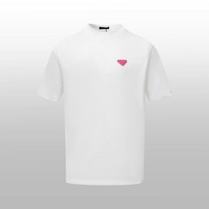 Designer Shirt Sommer Europa Paris Polos Amerikanische Stars Mode Herren T-Shirts Star Satin Cotton Casual T-Shirt Frauen Mann T-Shirts Schwarz weiß M-3xla1