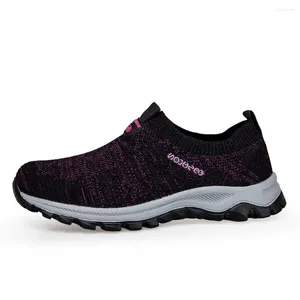 Scarpe casual calzature per viola ad alte prestazioni per donne vulcanizzano donne sneakers modella bambina sport