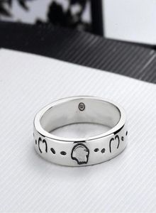 20 Fashion 925 Sterling Silver Skull Rings for Mens and Women Party Wedding Engagement Jewelry Lovers Gift7974821