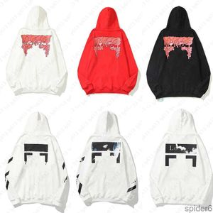 Herren Hoodies Designer Hoodie Men Hoody Sweatshirt European Classic High Street Graphic Print Fashion Casual Offes -Weiße Hoodie RK0O RK0O Q6P0