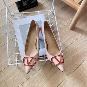 Designer Heels Womens Fine High Heels Open Heel Pointed Toe Fine Heels Luxury High Heel Boat Shoes Genuine Leather Formal Shoes Large