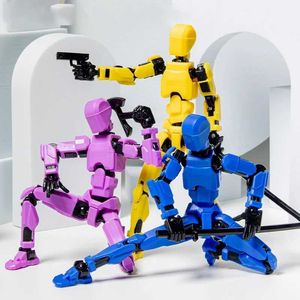 Inne zabawki Multi funkcjonalny robot mobilny druk 3D DIY DIY Deformowany manekin 13 Działanie Childrens zabawka dla dorosłych Game Dekoracja S245176320