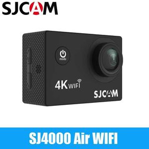 スポーツアクションビデオカメラSJCAM SJ4000 AIR 4KアクションカメラフルHD AllWinner 4K 30FPS WIFI SPORT DV 2.0インチミニヘルメット防水スポーツDV J240514