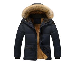 NUOVO MEN039S Giacca invernale di qualità di qualità di grande dimensione M5XL Plus Velvet Spesso Men039 Giacca inverno Warm5070883