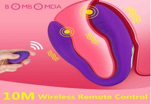 U -Formvibrator für Paare Wireless S Sex Toys Erwachsene Dildo Clitoris Stimulator Doppelfrau Shop 2108106769559