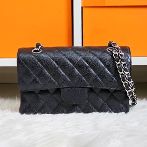 Luksusowy torebka kawiorowy pikowana torba designerska lustro wysokiej jakości torba na ramię skórzany łańcuch myjki crossbody crossbody torba man dhgate pochette messenger kosmetyczne torby