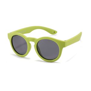 Nuove bambini ragazze polarizzate occhiali da sole polarizzati 0-3 anni per bambini sfumature di silicone morbida Uv400 occhiali antiriflii Gafas de Sol 2023