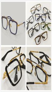 Maza mody steampunk oko oka przezroczyste okulary przezroczyste szklane okulary okulary szczotki Presbyopia recepta optyczny FRA5555339