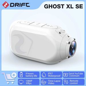 Videocamere Azione Sports Drift Ghost XL Snow Edition Action Camera 1080p HD WiFi Live Camera sportiva Sports Waterproof Bicycle Helmet Motorcycle Camera J240514