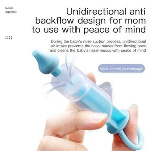 A1V6 Nasal Aspirators# 1-10 pieces of baby nasal sprayers professional injectors cleaners reusable silicone d240517