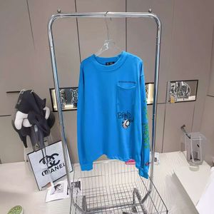 Męskie koszulki CH24SS Nowy wydrukowany klasyczny wszechstronny front i tył futbolowy w stylu ulicznym Modna koszulka dla kobiet