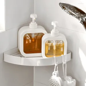 Liquid Soap Dispenser Press Type Refillable Clear Lotion Shampoo Kitchen Handflaskor Travel Tvätt badrumstillbehör Gadgetar