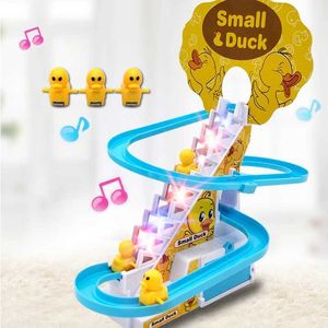Diğer oyuncaklar yeni elektrikli ördek tırmanma merdiven pist oyuncak çizgi film tren çocuk elektronik müzik çocuk çocuk eğlenceli doğum günü hediyesi S245176320