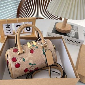 Luksusowe torby na crossbody torebki wiśniowe torby na ramię mody litery drukowania torebki