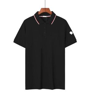 Designer masculino Polos Tshirt Mulheres Moda Bordado Comercial Business Camisas Polo Sólidas Camisas Calssic Letra Tesma Camisetas Camisetas