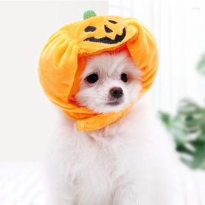 Dog Apparel Pet Hat Halloween Costume Adjustable Puppy Cosplay Decoration Christmas Cat Hats Pumpkin Cap Chihuahua Supplies