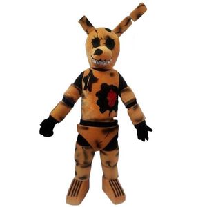 MASCOT FACTORY DIRETA VENDA DIRETA NOITES NA FREDDY FNAF Toy Py Brown Bunny Costume Terno Halloween Vestido de aniversário de Natal ADT Drop de Dhr3s