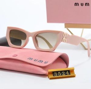 Sunglasses Women's MUMU brand Men's sunglasses design colors and box optional expansion look dragonfly colourful February 3524 appeal people take better life driver
