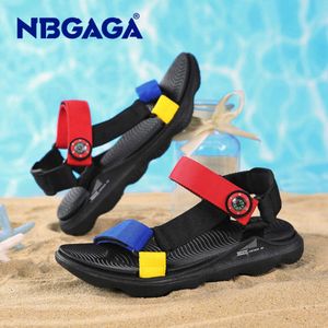 Gorąca sprzedaż lato Dzieci Moda Sneakers chłopcze dziewczyny na plaży Buty plażowe dla dzieci bez poślizgu sandały obuwia L2405