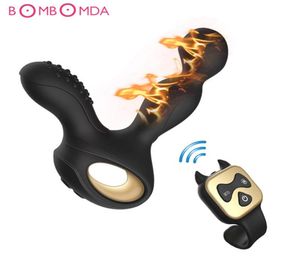 Новый удаленный массаж простаты для мужчин гей -анальные залы USB Massager Massager Massager Vibrator для мужских сексуальных игрушек для Men2088508