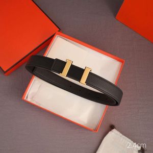 Luxury Brand Belt Men Women Fashion Designer Genuine Leathe Belts Man Lady Business Dress Jeans Casual Belt Thin Waistband 2.4/3.4/3.8Cm Top Quality