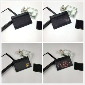 Unisex Slim Card Holder słynnej logo mody torebka damska sprzedaje klasyczną torbę na kartę Marmont Wysokiej jakości skórzana torba z B 246Q