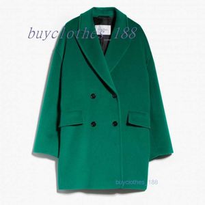 Kurtki damskie Wool Blend Coats Designer Trench Płaszcz 2024 Nowy wiosenny jesienna jesień Środkowa długość Koreańskie ubrania zimowe z paskiem xksc