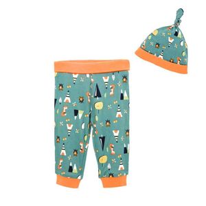Trousers Honeyzone childrens ankle hooded pants Roupa Bebe baby cartoon printed legs cute childrens clothing summer boy Trousers d240517