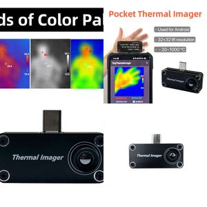 New Infrared Thermal Imager High Resolution32*32 Night Vision IR Imaging Camera Temperature Measurement for Android Type C