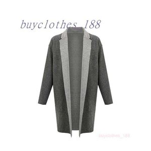 Kvinnorjackor Wool Blend Coats Designer Trench Coat 2024 Ny Spring Autumn Mid Length Korean Fashion Winter Clothes With Belt Ovjf