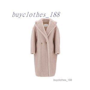 Kvinnorjackor Wool Blend Coats Designer Trench Coat 2024 Ny Spring Autumn Mid Length Korean Fashion Winter Clothes With Belt MUQP