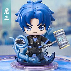 Blind box Douluo Dalu 2 Blind Box Toys Bullet Soul Master Showdown Surprise Bag Tang San Xiaowu Doll Kawaii Figure Doll for Birthday Gift Y240517