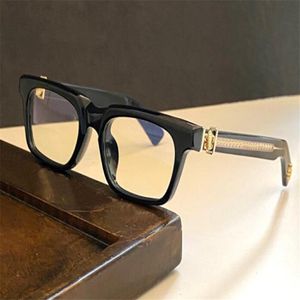 Design de óculos de moda Vejo você em copos ópticos de chá quadrado quadrado Retro simples e versátil estilo de alta qualidade com caixa pode fazer prescri 2500