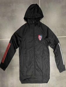 Vuxen 20 21 Cagliari Hoodie Windbreaker Jackets 2020 2021 Hoodies Sport Jackets Hooded Zipper Winter Coat Running Men039S JACK7464988846