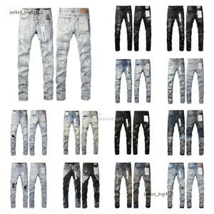 amirii jeans Mens Jeans Jeans Purple Jeans Jeans Men Jeans Street Trend Zipper Chain Decoration Ripped Rips Stretch Black Fashion Denim Jeans amiriri jeans dd7b