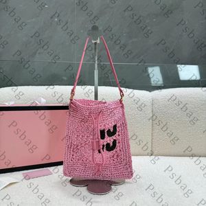 Pink sugao women tote bag shoulder bags handbags luxury designer straw pocket fashion handbags high quality large capacity shopping bag purse Lomgkamg-240513-85