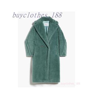 Kurtki damskie Wool Blend Coats Designer Trench Płaszcz 2024 Nowy wiosenny jesienna jesień Środkowa długość Koreańskie ubrania zimowe z paskiem CNBY