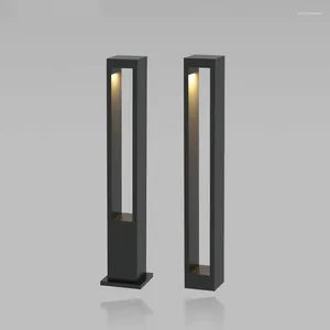 Lampade paesaggistica per esterni luce da prato in alluminio impermeabile in alluminio moderno a led giardino villa