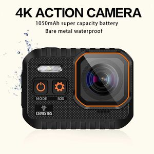 Spor Eylem Video Kameralar Cerastes Aksiyon Kamerası 4K60FPS 1/2.4 16MP Sensör Uzaktan kumanda ekranlı 10 metreye kadar su geçirmez 170 Ultra genişliğinde J240514