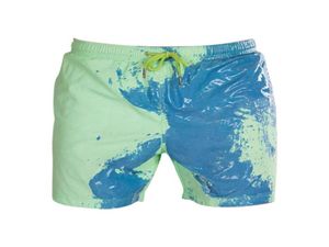 Barn pojke byxor barn missfärgning strandbyxor simning stammar avkänsla missfärgning shorts baddräkt färg byte badkläder4942824