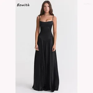 Party Dresses Bowith Evening Dress Prom Elegant Wedding for Women Holiday Cocktail Black Formal Eccase Down Gala