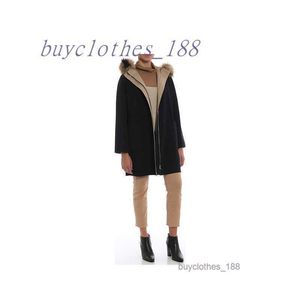 Kvinnorjackor Wool Blend Coats Designer Trench Coat 2024 Ny Spring Autumn Mid Length Korean Fashion Winter Clothes With Belt 4Po4