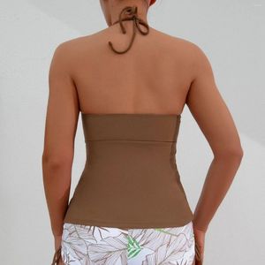 Women's Swimwear Plus Size Women 2024 Two Piece Womens Tankini Swimsuits Bathing Suit Tops With Bikini